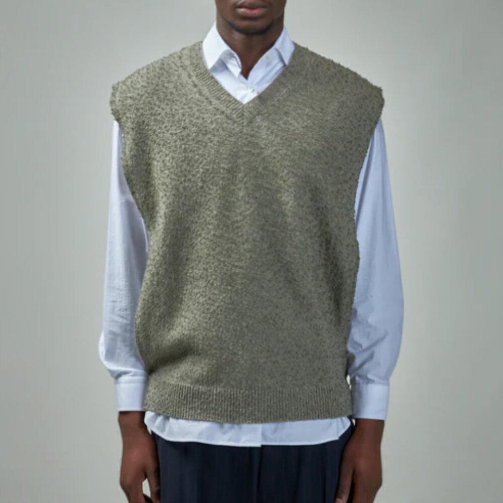 BNWT SS25 MAISON MARGIELA KNIT STOLE VEST S
